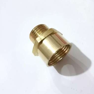 neple sok drat luar drat dalam kuningan 1/2"inchx5/8"inch