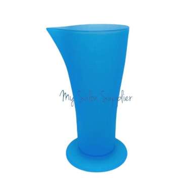 Gelas Ukur Cat Rambut / Bleaching Powder / Gelas Takar / Cup BIRU