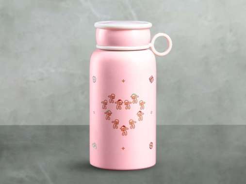 Kopi Kenangan - Milk Jug Tumbler Pink