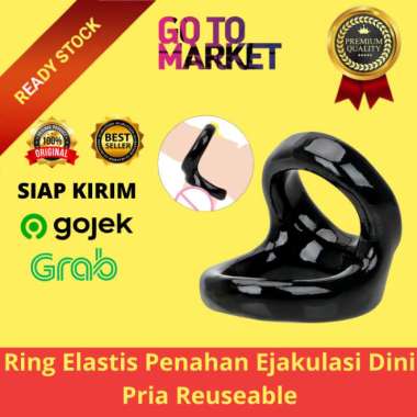 Ring Elastis Silicon Penahan Ejakulasi Pria Reuseable - Alat Kesehatan
