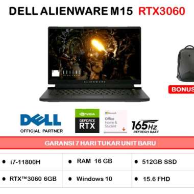 Dell Alienware m15 R6 - i7 11800H Black
