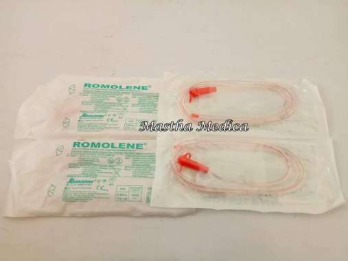 Selang Makan NGT Feeding Tube Romolene Dewasa Romsons 16 FR Satuan