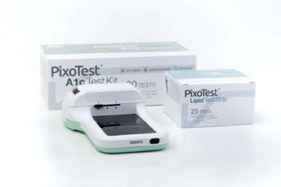 PixoTest POCT Analyzer multiple IVD test HbA1c & Lipid