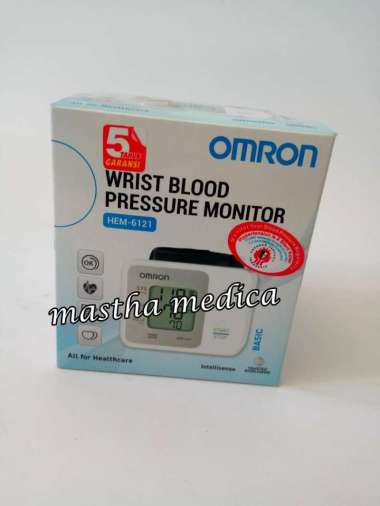 TENSIMETER OMRON HEM-6121 TENSI DIGITAL PERGELANGAN TANGAN WRIST