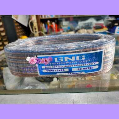 Kabel Speaker GNG 2x80 40 meter (1 Roll)