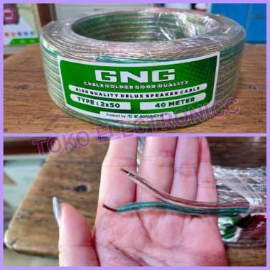 Kabel Speaker GNG 2x50 40 meter (1 Roll)