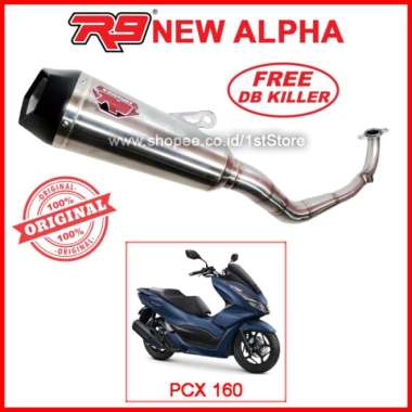 R9 New Alpha Pcx 160 Pcx160 2021 Cbs Abs Knalpot Racing
