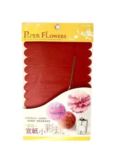 PAPER FLOWER DIY SEASON TAIWAN FLOWER 6