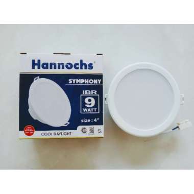 Downlight /Lampu Plafon tanam Hannoch Symphony/Easy 9 Watt 4 inch 9 Watt