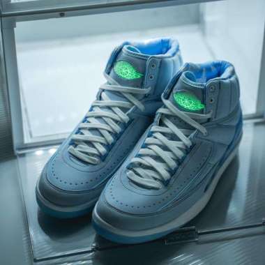 Air Jordan 2 Retro J Balvin || blue sky white