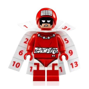 LEGO SH335 - Super Heroes Calendar Man Minifigure