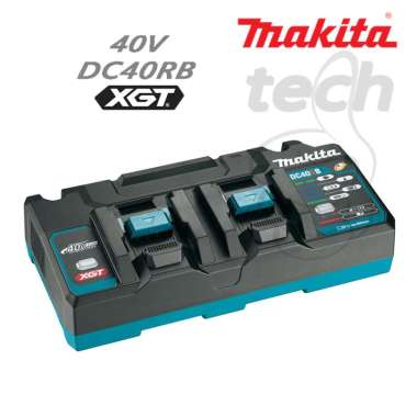 Makita Charger DC40RB - 40V XGT Dual Port Rapid Optimum Charger