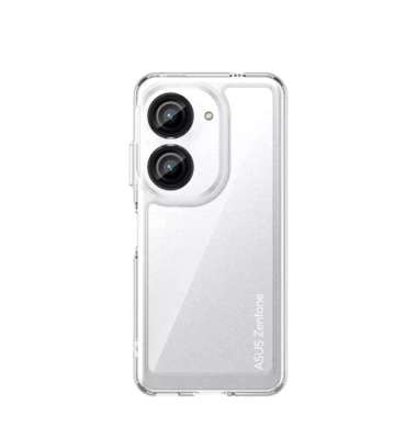 Drop Protection Case Asus Zenfone 9 - TPU Acrylic Casing Putih
