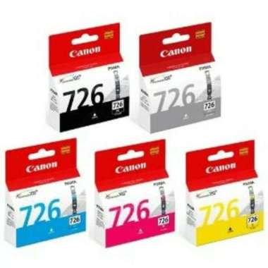 TINTA CANON 726 BLACK DAN 726 COLOR ORIGINAL