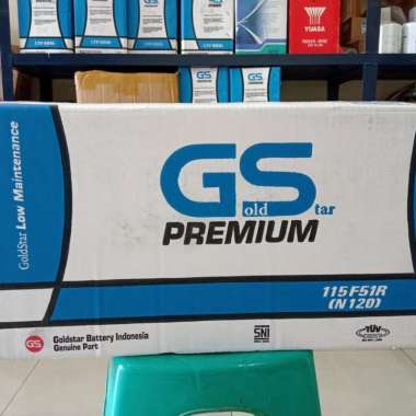 Aki Mobil/ Genset/ GS Goldstar Premium N120/ 115F51/ GS N120/ GS N 120