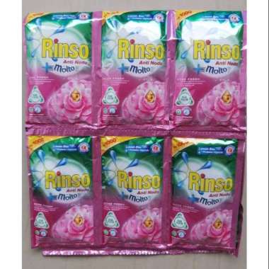 Promo Harga Rinso Liquid Detergent + Molto Pink Rose Fresh 40 ml - Blibli