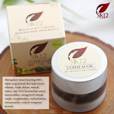 jual sr12 skin care coffee mask peeling