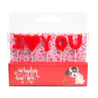 Tokyo1 404987 I Love You Ulang Tahun Lilin Red