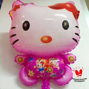 GROSIR 50 BIJI Balon Foil Gas Hello Kitty termurah bisa dijual kembali Terlaris dan termurah Grosir