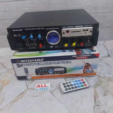 Amplifier Bluetooth Mitsuyama 4025Bt Fixel - Ampli Karaoke Mitsuyama