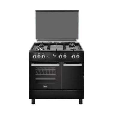 Teka FS96F B Freestanding Hob [5 Tungku] hitam/silver