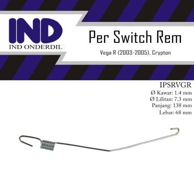 IND Onderdil Per Switch Sensor Rem Belakang Vega R Lama Old 2003-2005 Crypton SILVER