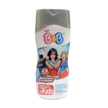 b b kids justice league shampoo 200 ml