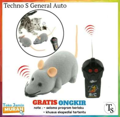 Mini Mice Prank Toy - Mainan Kucing Tikus remote control RC