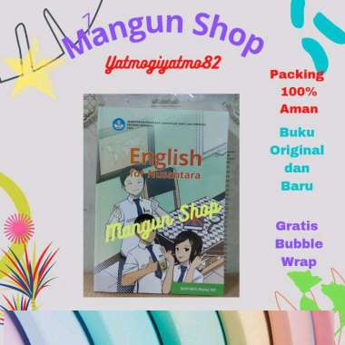 Buku English for Nusantara Kelas VII.7 SMP Kurikulum Merdeka Diknas