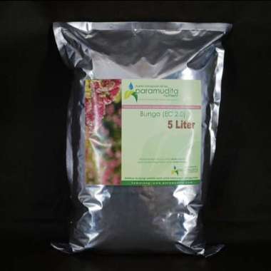 Ab Mix Bunga 5 Liter - Nutrisi Hidroponik - Paramudita Nutrient Multicolor