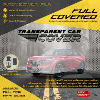 Body Cover Sarung Mobil Plastik ALL NEW HRV 2022 Tebal Anti Air WATERPROOF