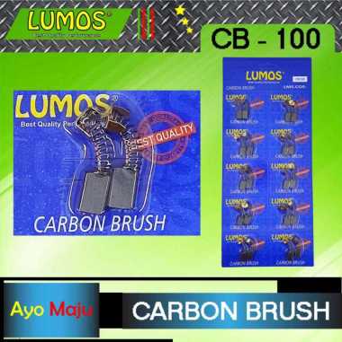 Carbon Brush CB 21 / CB 51 / CB 64 / CB 100 / CB 411 Spul Arang CB-100
