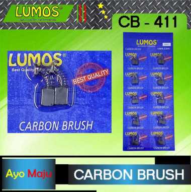 Carbon Brush CB 21 / CB 51 / CB 64 / CB 100 / CB 411 Spul Arang CB-411