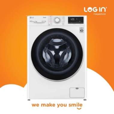 LG mesin cuci 1 tabung FRONT LOAD FV1411S5WN 11kg