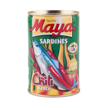 Maya Sarden Saus Cabe Makanan Kaleng [425 g]