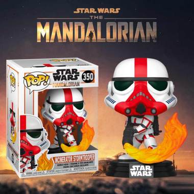 Funko POP! Star Wars The Mandalorian Incinerator Stormtrooper Action Figure