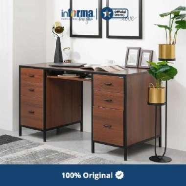 Informa - Nada Meja Kantor - Cokelat