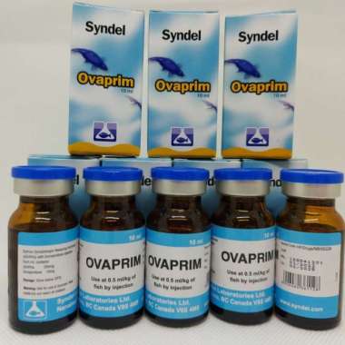 Ovaprim 10ml Syndel Suntik Hormon Ikan Original W
