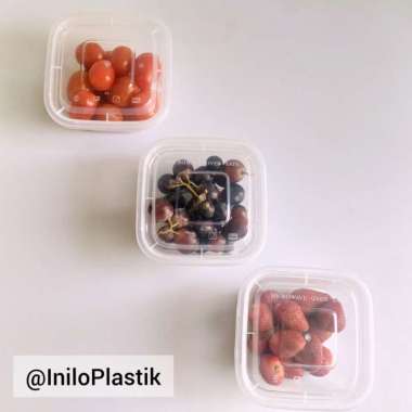 Thinwal DM 600ml SQ / Thinwall Kotak Plastik 600 ml [1pack]