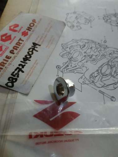 Mur Stud Bolt Blok Mesin Thunder 250 Original