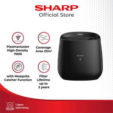 SHARP FP-JM30Y-B Air Purifier with Mosquito Catcher Anti Dust/HEPA Filter [23M]