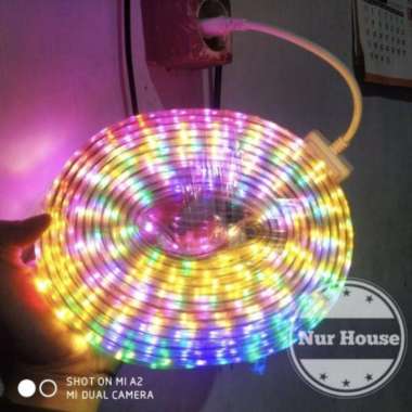 Lampu LED strip selang 5050 SMD Warna warni