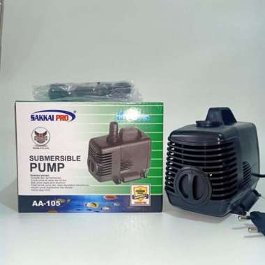 Submersible Pump AA-105 Sakkai Pro Pompa Aquarium Celup Water Pump TERBAIK Multicolor