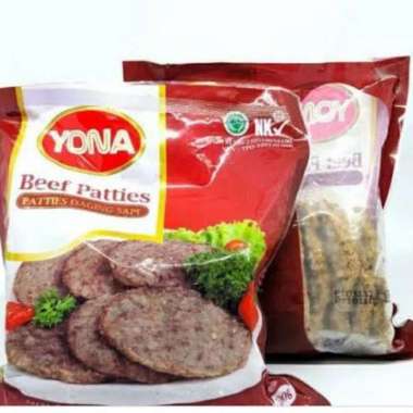 yona beef patties 500gr