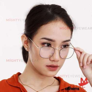 Baru! Kacamata Besi Blueray & Antiradiasi - Athens - Kacamata Minus Frame Saja