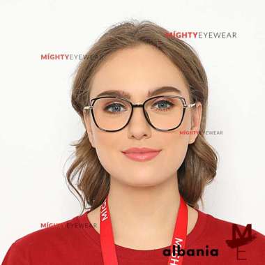 Kacamata Anti Radiasi Photocromic Bluechromic Blueray Albania Wanita + AntiFog