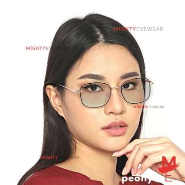 Kacamata Anti Radiasi Photocromic Bluechromic Blueray Peony + LENSA