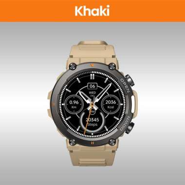 Zeblaze VIBE 7 Rugged Smartwatch Bluetooth Voice Calling Sports Health KHAKI