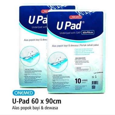 UPAD Onemed underpad 60x90 alas pipis alas kasur khusus per dus