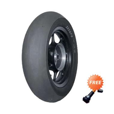 Kingland Axcero CTX001 120/490-12 Slick Tubeless Ban Mini GP + Free Pentil